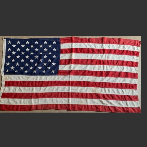 Vintage Other - Vintage 1970s American Flag Wall Hanging